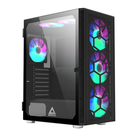 Imagem da oferta Gabinete Gamer Montech X3 Glass Mid Tower Black ATX Com 6 Fans Vidro Temperado