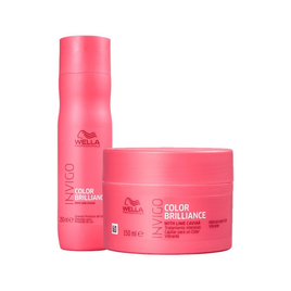 Imagem da oferta Kit Wella Pro Inv Brilliance Shampoo 250ml + Mascara 150ml