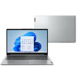 Imagem da oferta Notebook Lenovo IdeaPad 1i i3-1215U 4GB SSD 256GB Intel UHD Graphics Tela 15,6” HD W11 - 82VY000TBR