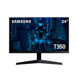 Imagem da oferta Monitor Gamer Samsung LED 24" IPS Full HD Vesa Free Sync Preto - LF24T350FHLMZD