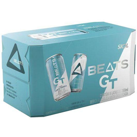 Imagem da oferta Drink Pronto Beats Drinks GT Sabor Gin e Tônica 269ml Lata 8 Unidades