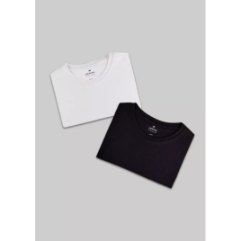 Imagem da oferta Kit Com 2 Camisetas Femininas Básicas Hering