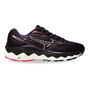 Imagem Tênis De Corrida Wave Way 5 Cabedal Tecido Knit Mizuno