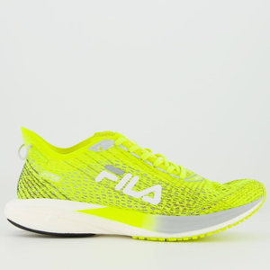 Imagem Tênis Fila KR6 Feminino Verde Limão e Branco