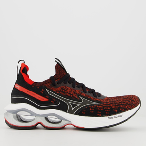 Imagem Tênis Mizuno Wave Creation 23 WK Preto e Laranja