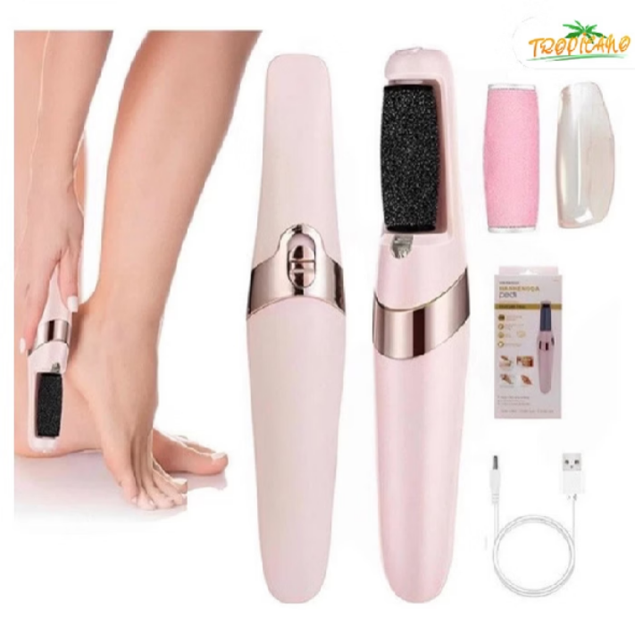 Lixadeira elétrica para pés - Descascador portátil para Pedicure