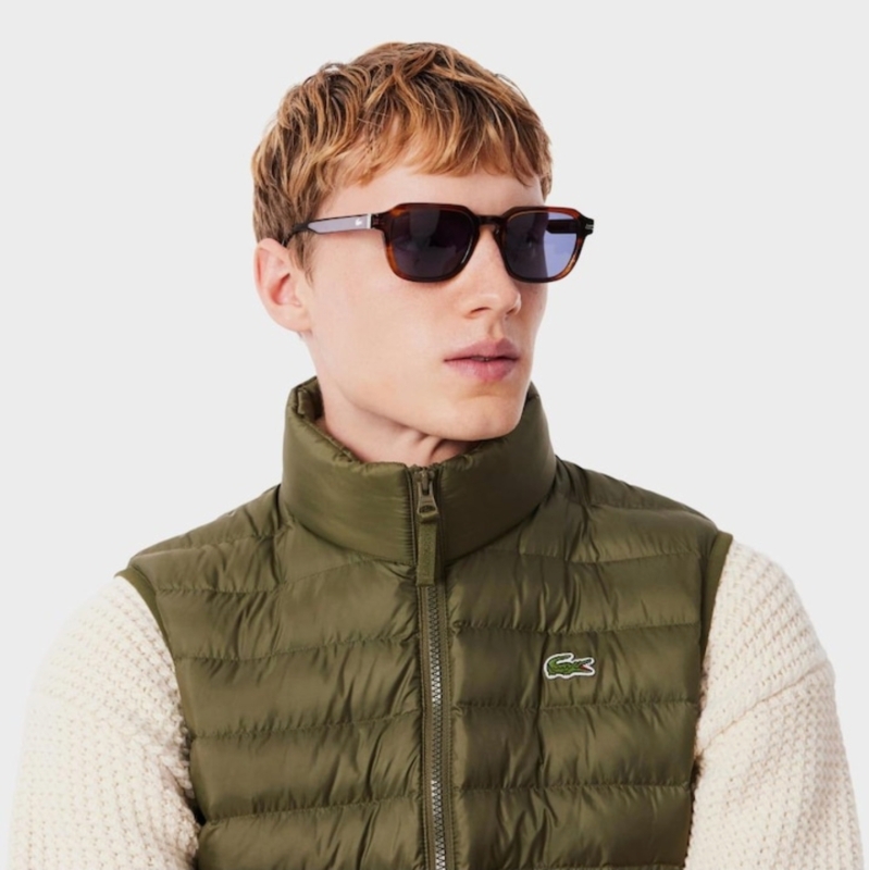 Colete Acolchoado Repelente à Água Lacoste Masculino