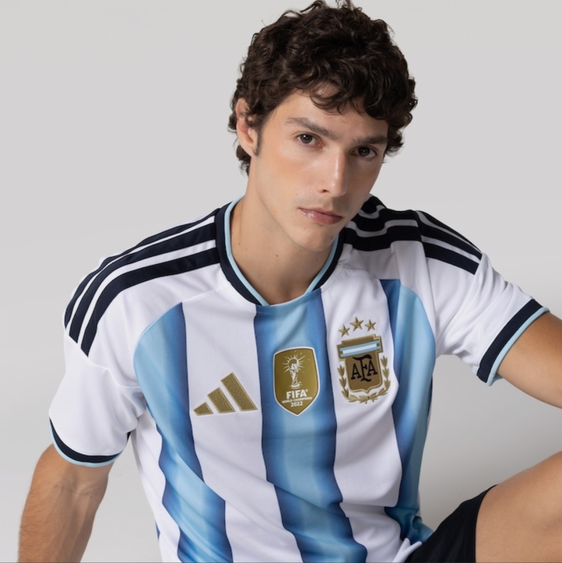 Camisa Seleção da Argentina I 26 27 Torcedor Adidas Masculina