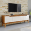 Imagem da oferta Rack para TV Até 70 Polegadas Veneto 3 Portas -- CinamomoOff White - Henn