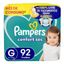 Imagem da oferta Fralda Pampers Confort Sec Tamanho G 92 Unidades