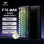 Imagem da oferta Teclado Mecânico Sem Fio AULA F75 MAX Tri-Modo Interruptor Reaper RGB Retroiluminado 75% Compacto Hot Swappable