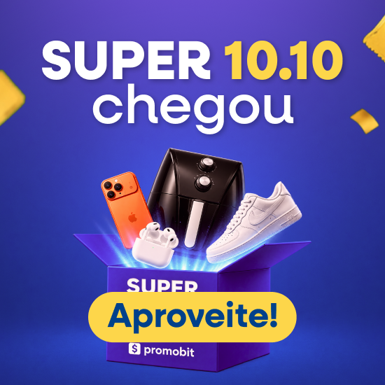 O 10.10 CHEGOU! Até 70% OFF + cupons nas Melhores Ofertas para você economizar!