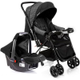 Imagem da oferta Cosco Kids Travel System Reverse Preto Rajado