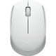 Imagem da oferta Mouse sem fio Logitech M170 com Design Ambidestro Compacto Conexão USB e Pilha Inclusa - Branco