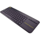 Imagem da oferta Teclado sem fio Logitech K400 Plus TV com Controle Easy Media e Touchpad Integrado Conexão USB Unifying e Layout ABNT2