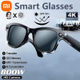 Imagem da oferta Óculos Inteligentes Xiaomi com Câmera de Gravação de 8MP Transmissão Wi-Fi 4K IA e Estabilização de Imagem