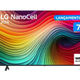 Imagem da oferta Smart TV 75" 4K UHD NanoCell LG 75NANO80TSA Wi-Fi Bluetooth com Alexa 3 HDMI 2 USB