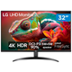 Imagem da oferta Monitor LG 32'' 4K UHD HDMI HDR10 AMD Free Sync MaxxAudio Dynamic Action Sync Black Stabilizer 60Hz - 32UR500-B