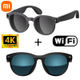 Imagem da oferta Óculos Inteligentes Xiaomi com Câmera de Gravação de 8MP Transmissão Wi-Fi 4K IA e Estabilização de Imagem
