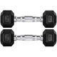 Imagem da oferta Par Halteres 2kg +2kg Dumbbell Sextavado Emborrachado Pegada Cromada Gallant (gdb02f3b-pt)