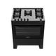 Imagem da oferta Fogão 5 Bocas Atlas Preto Mesa de Vidro Mônaco Top Glass - Fogão 5 Bocas