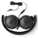 Imagem da oferta Fone de Ouvido JBL Tune 3.5mm Preto - JBLT500BLK