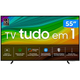 Imagem da oferta Smart TV 55" 4K UHD QLED Samsung 55Q60DA Wi-Fi Bluetooth Alexa 3 HDMI 2 USB