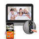 Imagem da oferta Campainha da Porta Tuya Peephole com Câmera 3MP Vida inteligente 1080p wifi 5000mah