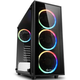 Imagem da oferta Gabinete Gamer Sharkoon TG4 RGB Mid Tower Lateral em Vidro Temperado 4x Fans RGB Preto - TG4 RGB