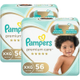 Imagem da oferta Kit Fralda Pampers Premium Care Jumbo Tamanho Xxg 112 Unidades