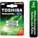 Imagem da oferta Pack Pilha Recarregável AAA 12V 950mAh TNH3GAE TOSHIBA (Cartela com 2 unid.)