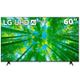 Imagem da oferta Smart TV LG 60'' 4K UHD WiFi Bluetooth HDR Inteligência Artificial ThinQ Smart Magic Google Alexa - 60UQ805