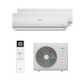 Imagem da oferta Ar Condicionado Multi Split Inverter Elgin Hw R-32 Wifi 18000 Btus (2x Evap 9000) Quente/frio 220V Monofásico