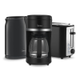 Imagem da oferta Kit Cafeteira Elétrica Preta 1,5L + Chaleira Elétrica Preta 1,7L + Torradeira Elétrica Automática