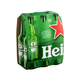Imagem da oferta Cerveja Heineken Premium Puro Malte Lager - Pilsen 6 Garrafas Long Neck 330ml