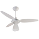 Imagem da oferta Ventilador de Teto Ventisol Wind Light com Lustre e 3 Velocidades - Branco