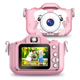 Imagem da oferta Camera Digital Rosa Infantil Mini Efeitos Fotos Voz Recarregável Com Capa Proteção