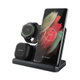 Imagem da oferta Carregador Sem Fio 3 em 1 - 30W de Carga Rápida para Samsung Galaxy Watch Buds e Z