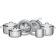 Imagem da oferta Conjunto de Panelas Tramontina Inox 6 Peças Solar - 65510200