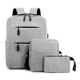 Imagem da oferta Kit Mochila Slim Para Notebook Executiva Escolar Faculdade