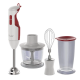 Imagem da oferta Mixer Oster Delight 3 em 1 Função Turbo 250W 127V Branco e Vermelho FPSTHB2615U-017