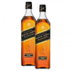 Imagem da oferta Kit Whisky Johnnie Walker Black Label 750ml com 2 unidades