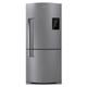 Imagem da oferta Geladeira Brastemp Frost Free Inverse Inox com Smart Bar BRE85AK - 588L