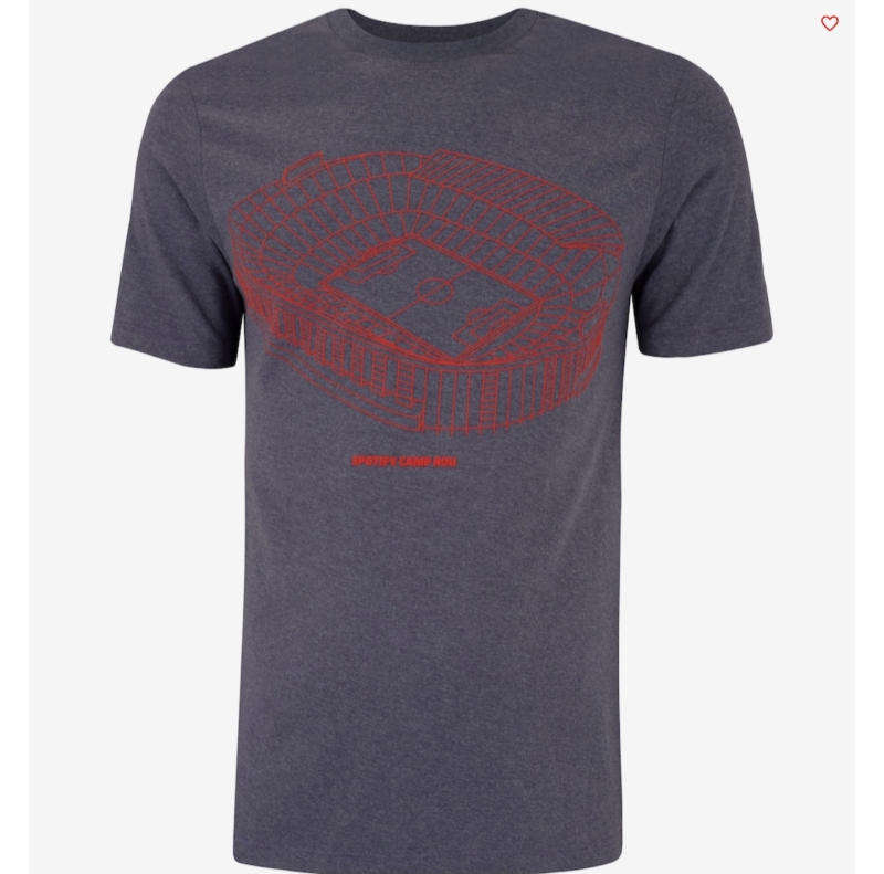 Camiseta do Barcelona Masculina Camp Nou