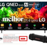 Imagem da oferta Smart TV LG QNED evo Mini LED AI 4K QNED80 75 polegadas 2026