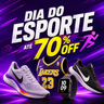 Imagem da oferta Dia do Esporte: Até 70% OFF nas Ofertas para Quem Não Para!