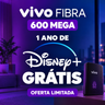 Imagem da oferta R$ 750 OFF: Vivo Fibra com 1 ANO de Disney+ GRÁTIS! Oferta por tempo limitado