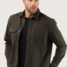 Imagem da oferta Camisa masculina cargo flanelada - Verde Escuro