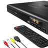 Imagem da oferta Leitor de DVD HD leitores de CD para casa leitores de DVD para TV cabo HDMI e RCA incluído conversor para HD 1080p,