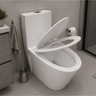 Imagem da oferta Vaso Sanitário Monobloco Caixa Acoplada Cerâmica Branco - Esmaltado